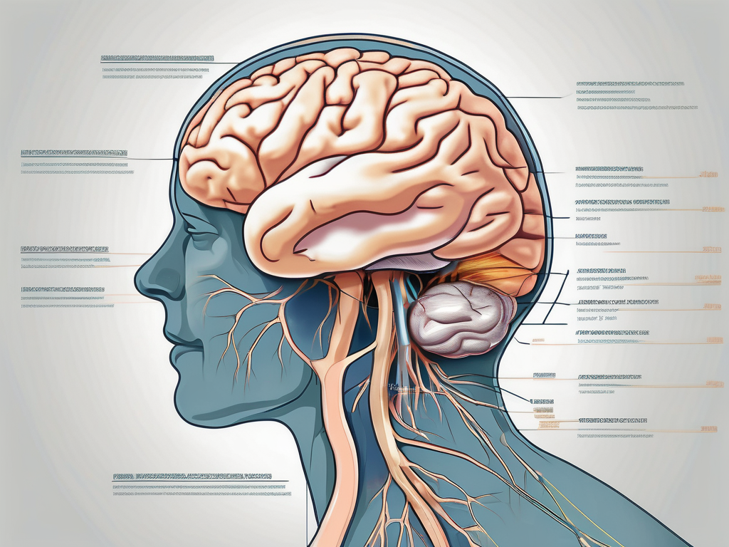 The human brain and brainstem