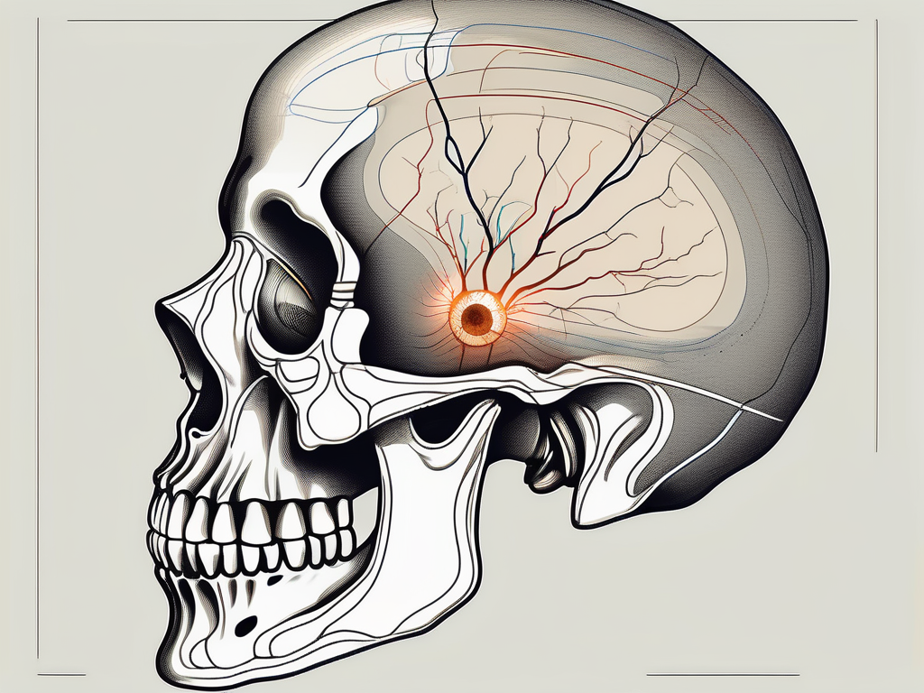 where does abducens nerve enter orbit