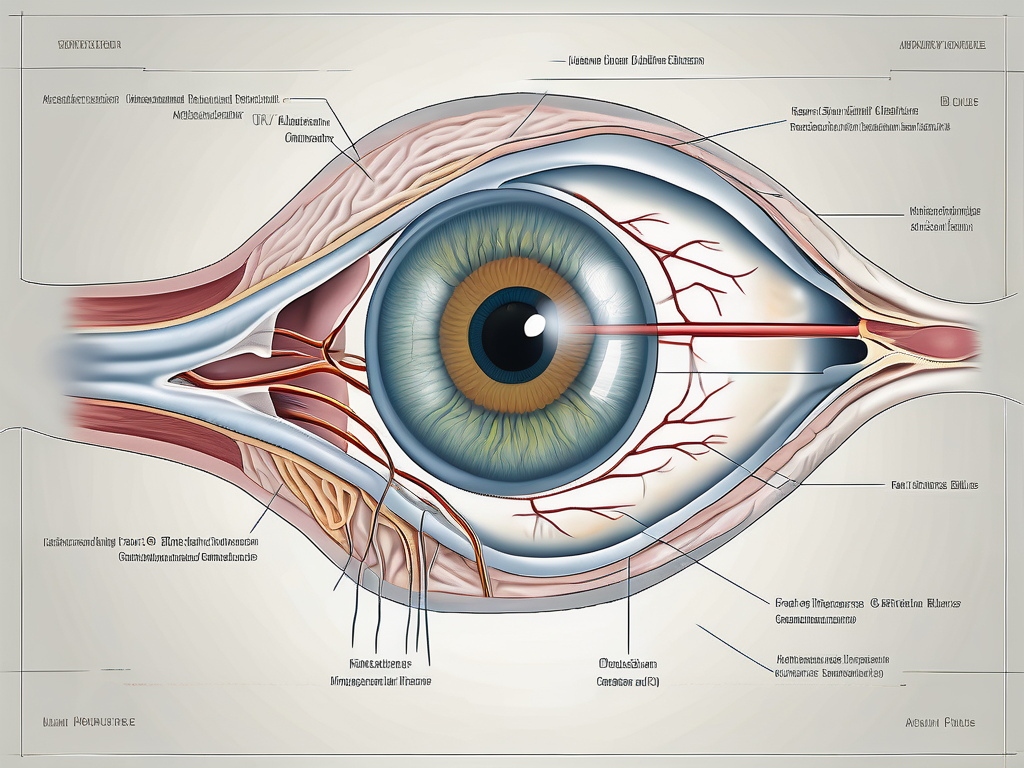 The human eye anatomy